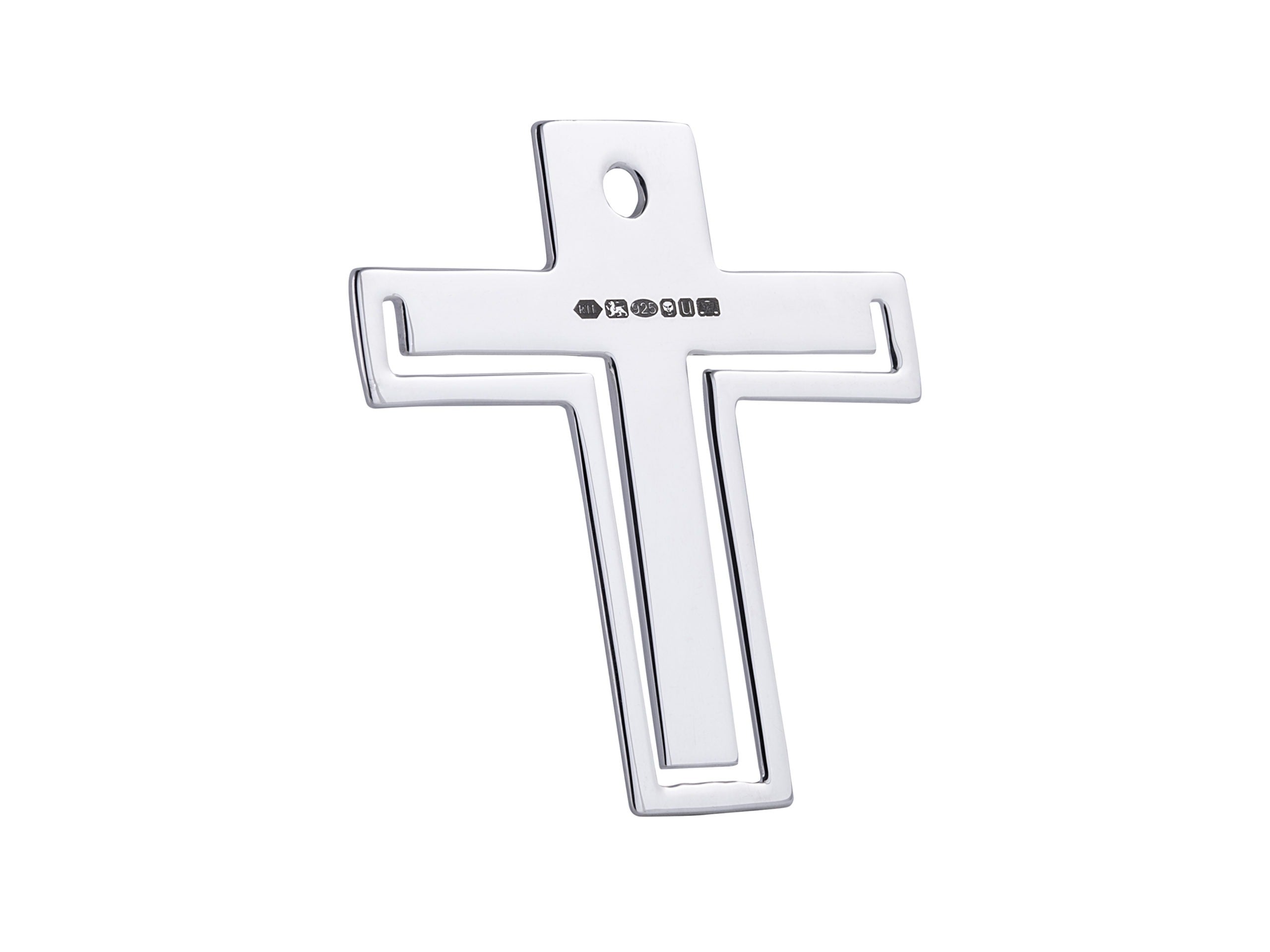 silver cross, sterling silver holy cross,  silver gifts, christening gift