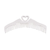 Sterling Silver Heart Comb, Baby comb, Christening gift