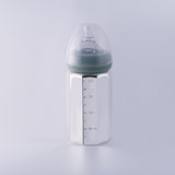 Sterling Silver Baby Bottle (Faceted)