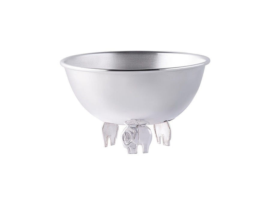 Sterling Silver Elephant Bowl