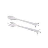 Sterling Silver Crown Spoon,Fork Set